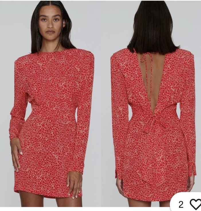 Rotate mini dress